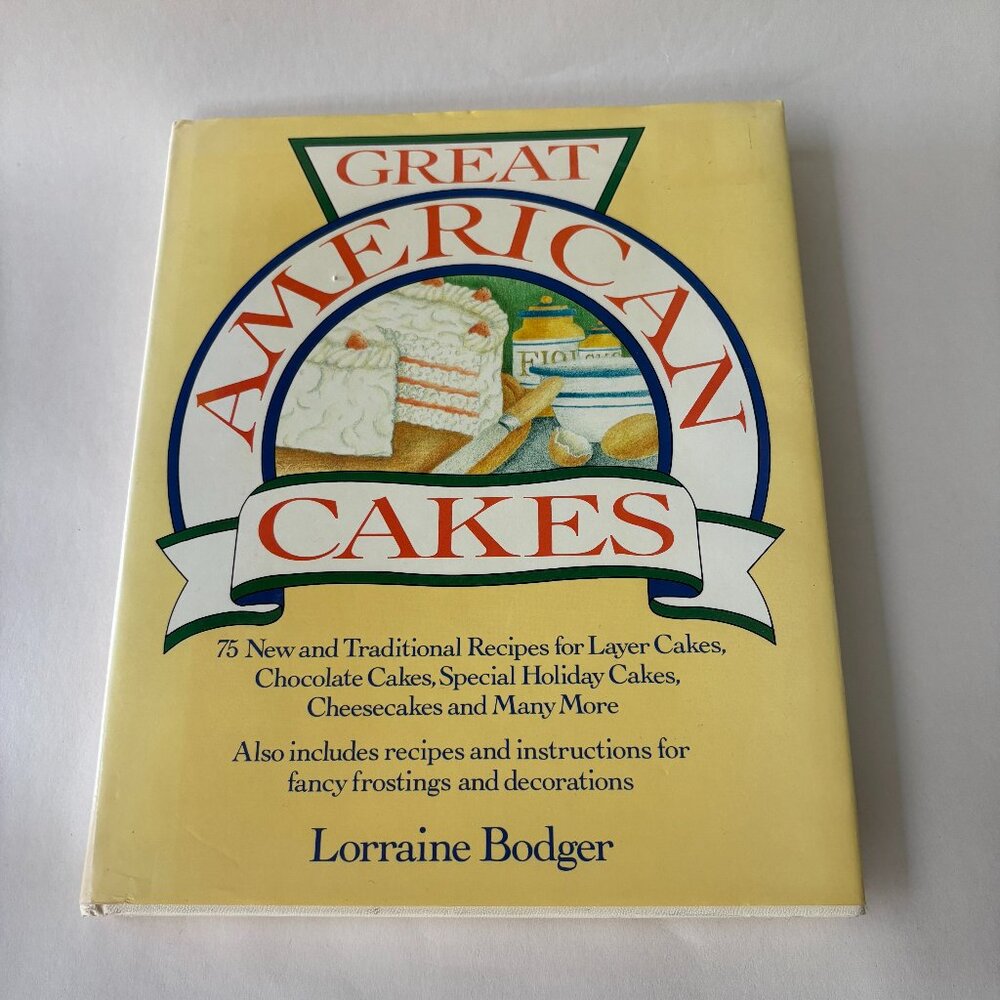 📚3/$35 Great American Cakes VTG 1990 Hardcover